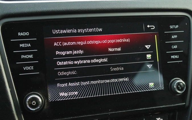 Skoda Octavia cena 94500 przebieg: 109573, rok produkcji 2019 z Zator małe 704